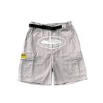 Corteiz Cargo Grey Shorts