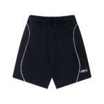 Corteiz Island Black Piqué Shorts
