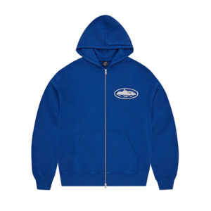 Corteiz Island Washed Royale Hoodie