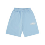 Corteiz Island Printed Blue Shorts