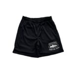 Corteiz RTW Black Knit Shorts