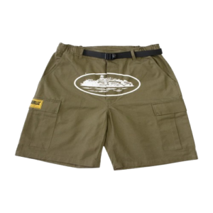 Corteiz Shorts Grun
