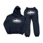 Corteiz Tracksuit Schwarz