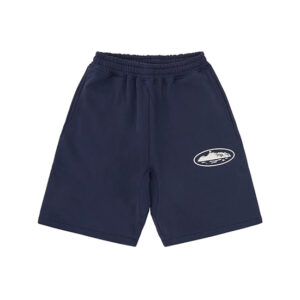 Corteiz Printed Shorts Navy Blue